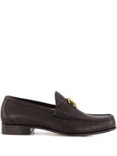 VLogo Signature leather loafers
